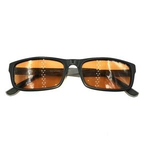 SHAQ Black Grey Rectangle Sunglasses Frames
